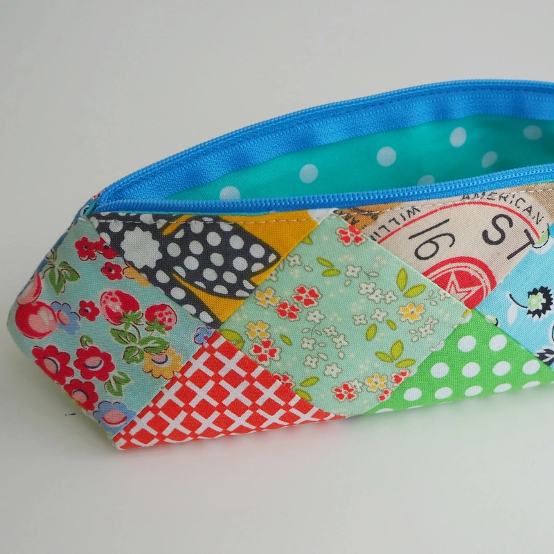 quilted pencil case tutorial