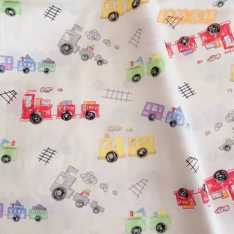 100% cotton train quilting fabric 100% cotton train quilting fabric