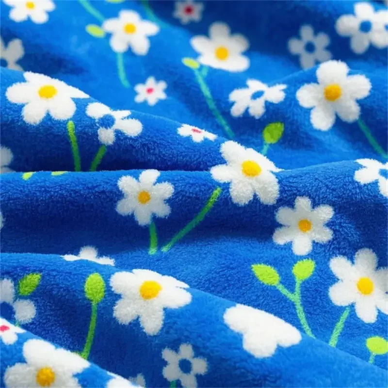 Bluey Floral Polar Fleece Design