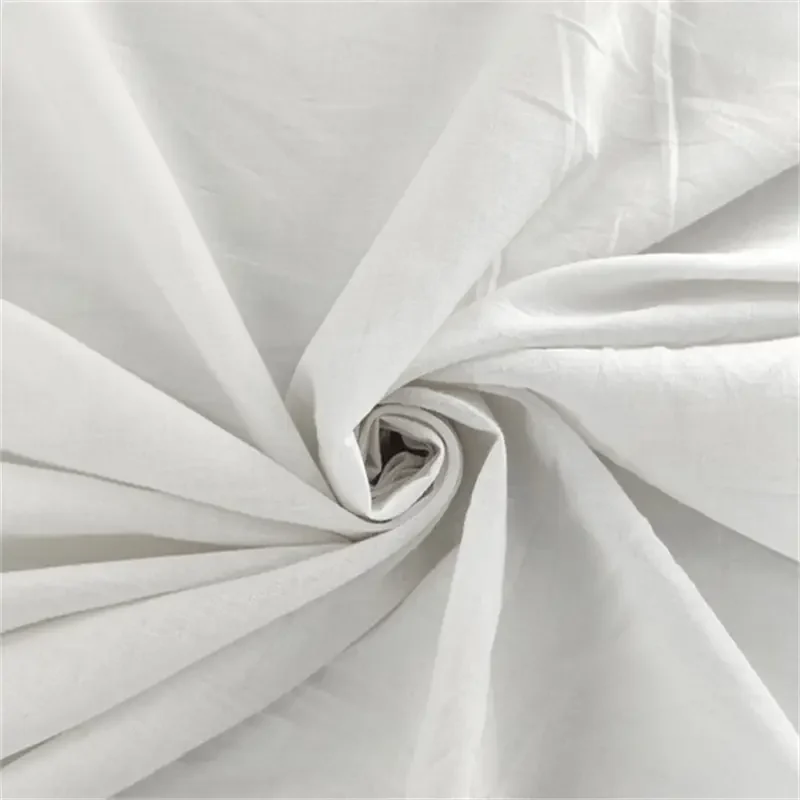 Cotton Lawn Solid White Apparel Fabric