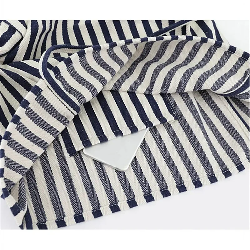 Striped Poplin in Handbags