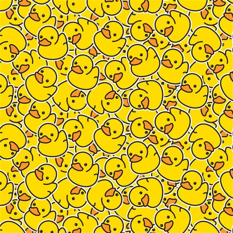 Yellow Duck Fabric