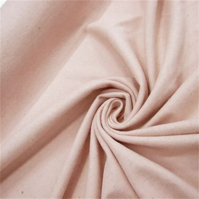 pink wool fabric for coats