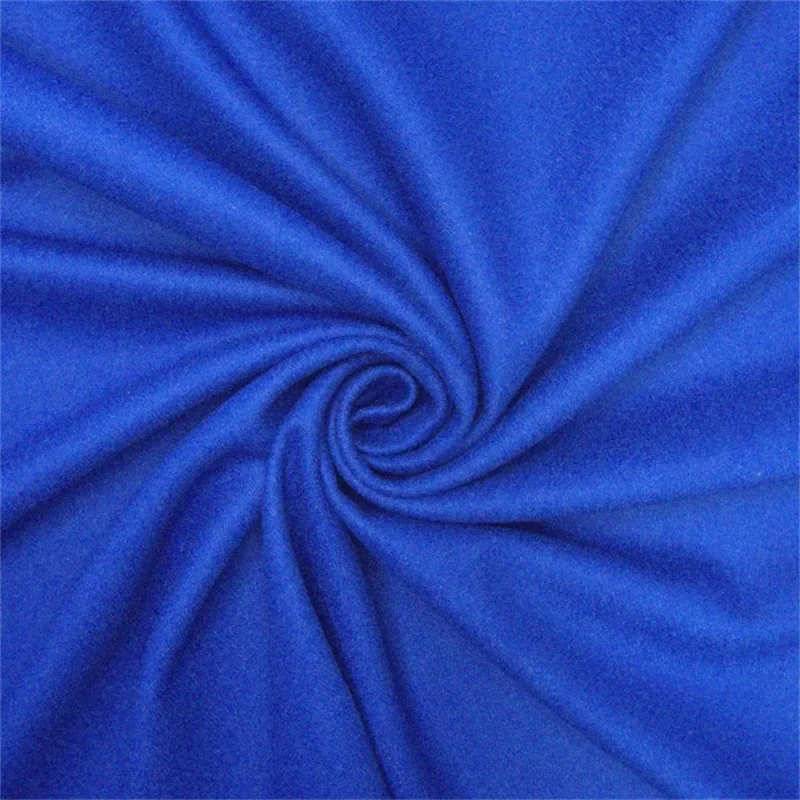 royal blue wool coating fabric