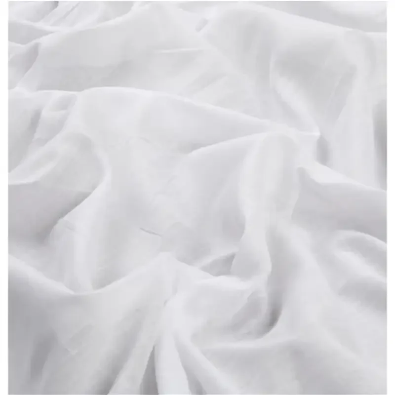 white cotton lawn fabric by the yard